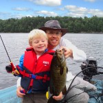 Fishing for Bass in Parry Sound