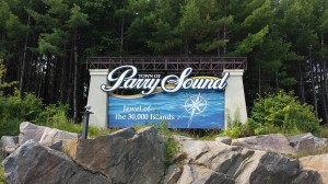 Parry Sound Trestle sign