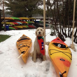 White Squall Charley and kayaks