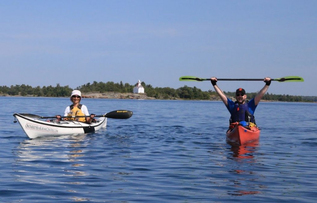 Kayak de mar Ontario