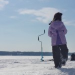 Ice Fishing Girl